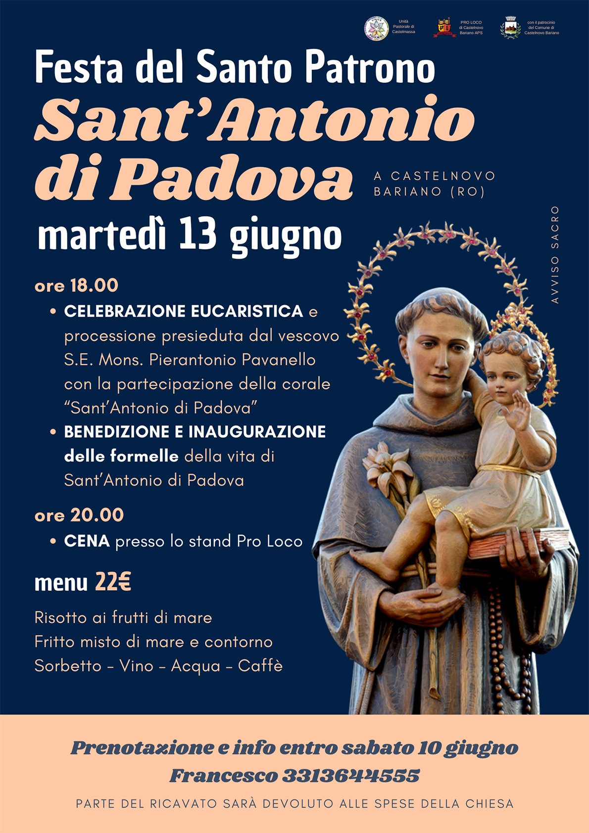 Festa del Santo Patrono Sant'Antonio di Padova