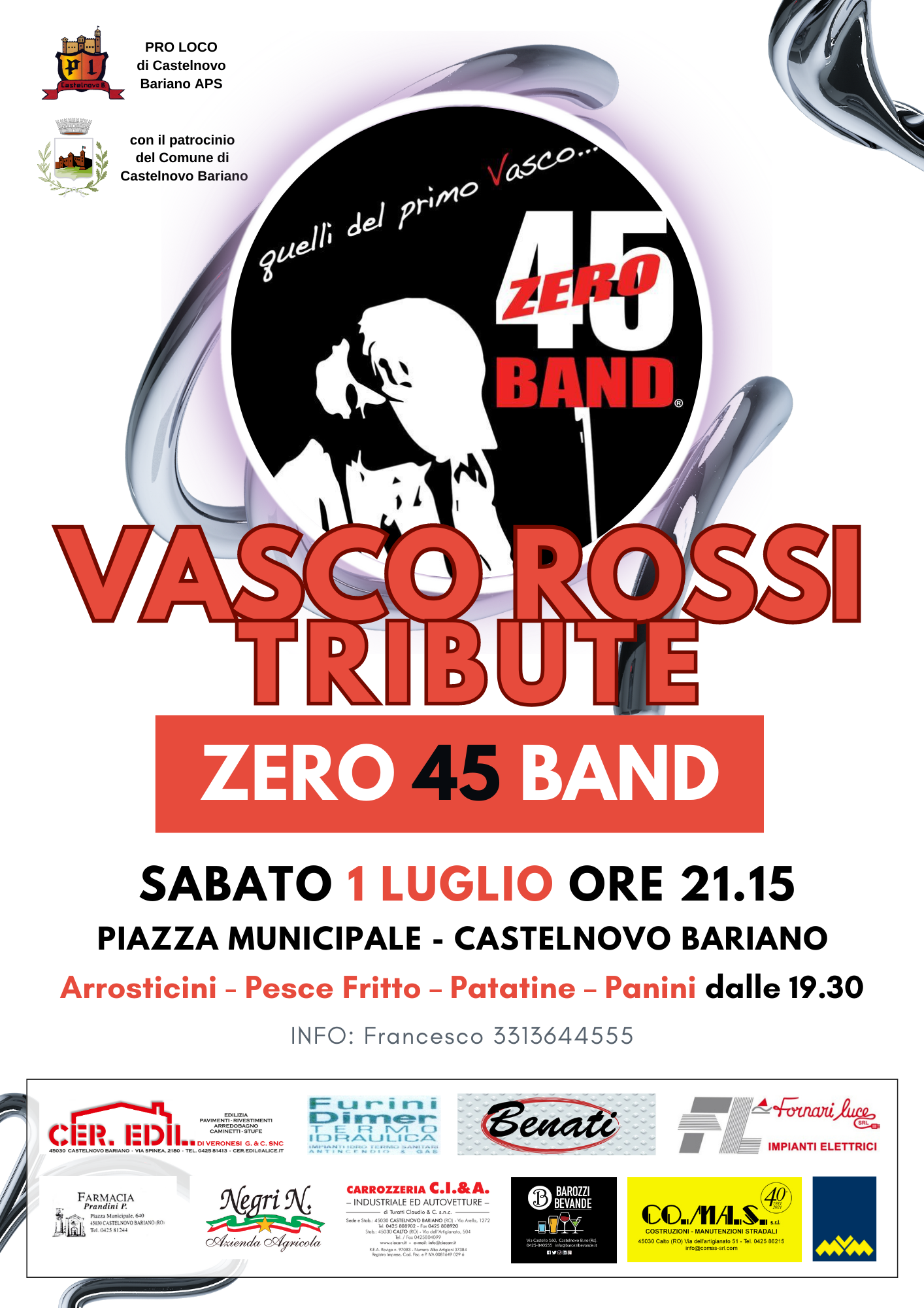 Vasco Rossi Tribute Zero 45 Band