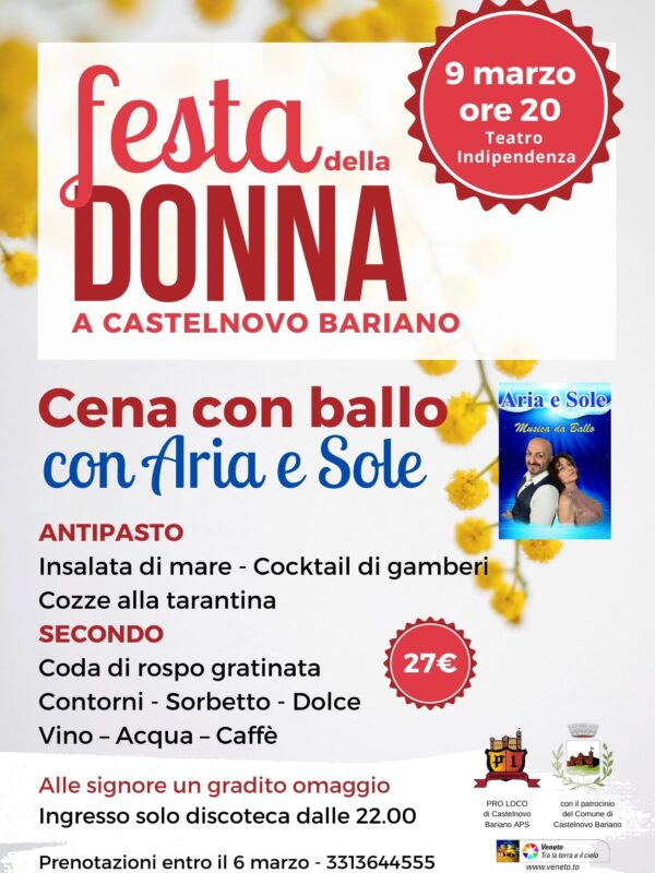 Festa della donna - Pro loco Castelnovo Bariano APS