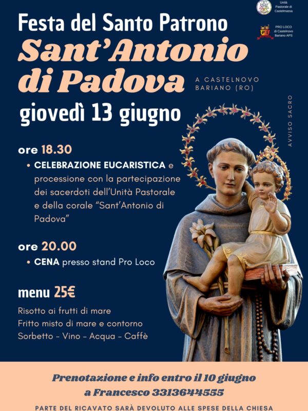 Festa patrono S. Antonio da Padova