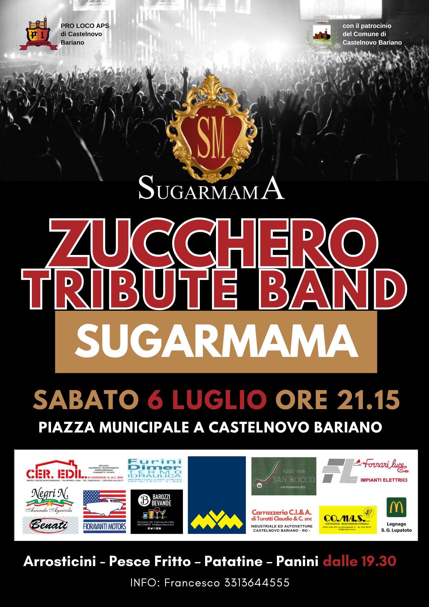 Zucchero tribute band - Sugar Mama