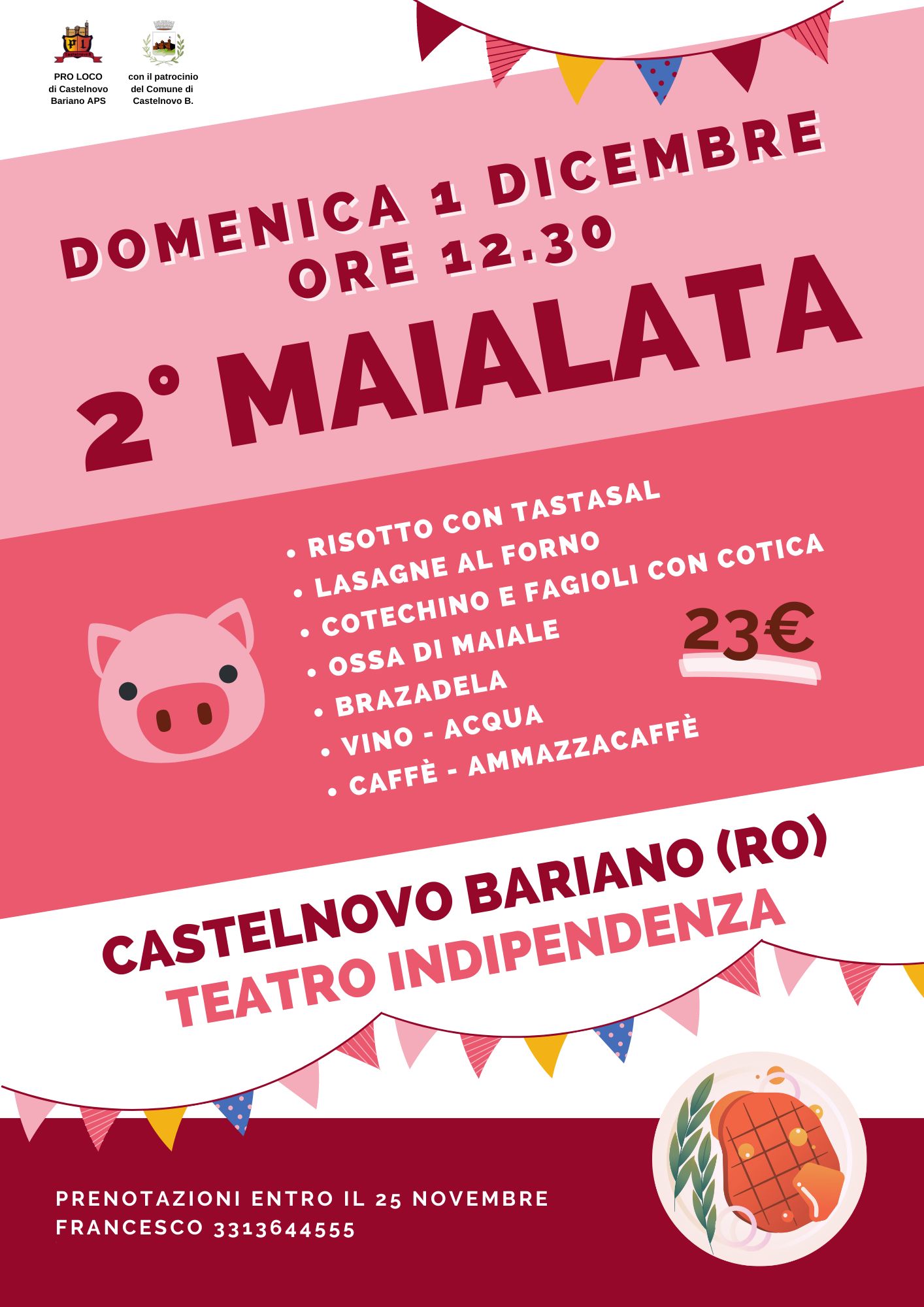 2° Maialata Pro Loco Castelnovo Bariano Rovigo