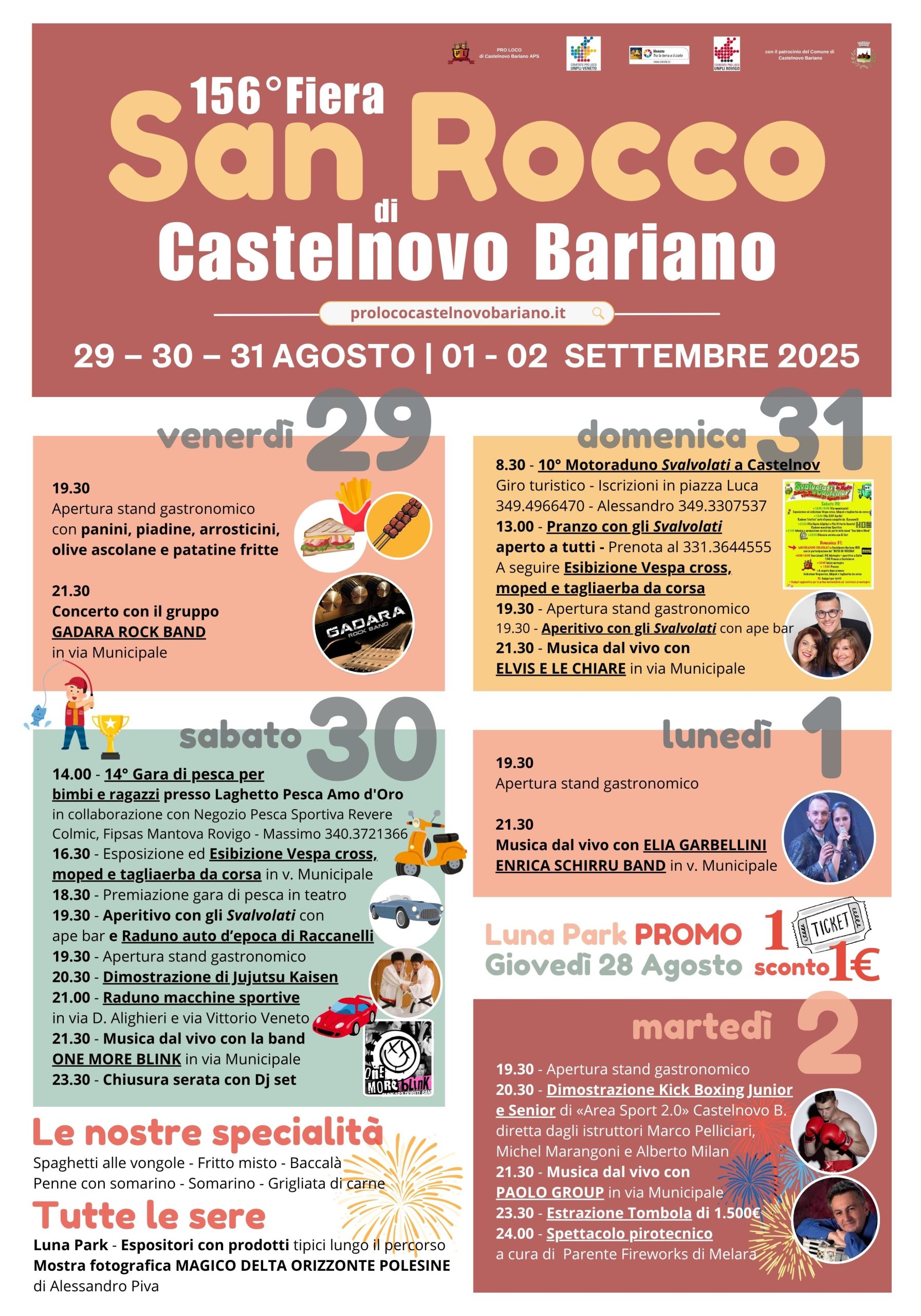156° Fiera di San Rocco – 2025